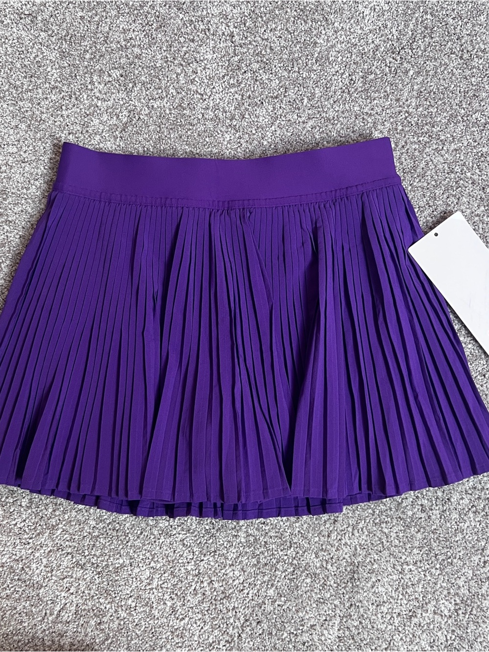 Lululemon Varsity HR Pleated Tennis Skirt, College Purple, 4